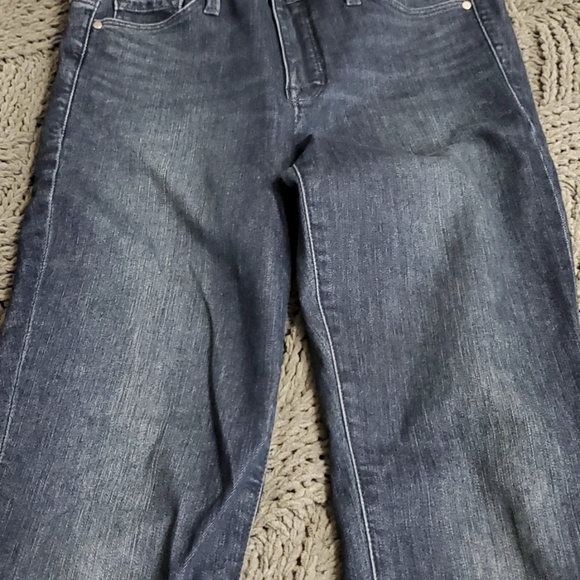 Athleta Sculptek Dark Wash Skinny Jeans 4 EUC - Picture 10 of 12